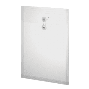 Envelope PP Vai e Vem Ofício Vertical Cristal - PLASCONY