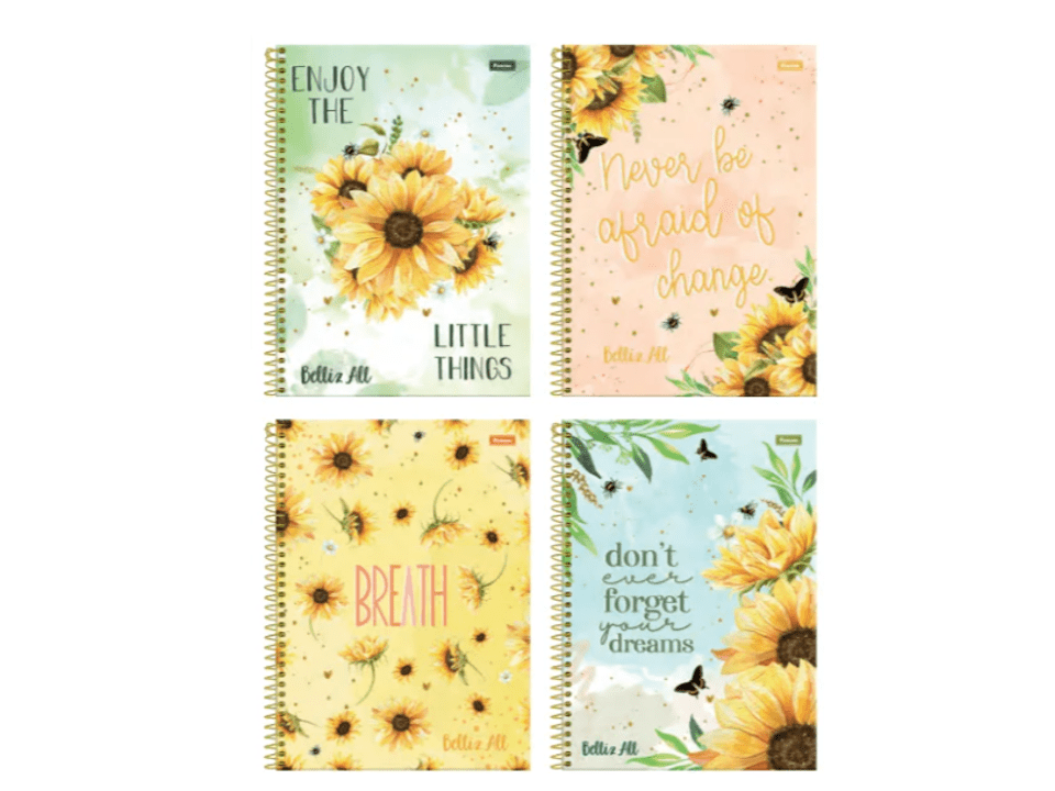 Caderno Espiral Universitário 10x160 Belliz All - FORONI