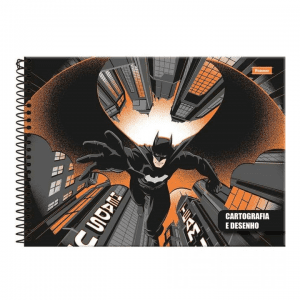 Caderno Desenho Espiral 80 Folhas Batman - FORONI