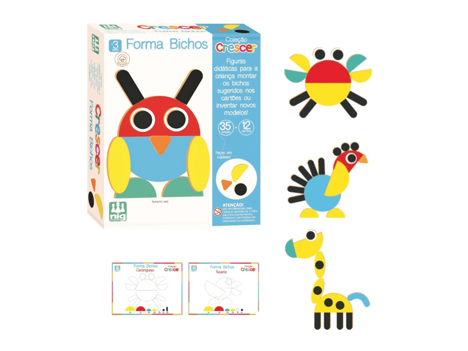 Jogo Educativo Forma Bichos