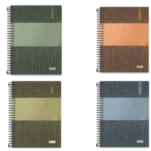 Caderno Espiral Colegial 01x80 Cozy - CADERSIL