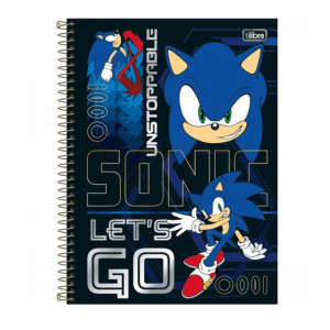 Caderno Espiral Universitário 01x80 Sonic - TILIBRA