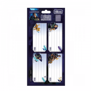 Etiqueta Caderno Com 08 Lightyear - TILIBRA