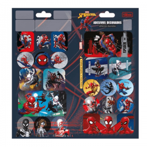 Adesivo Decorado Duplo Metal Spider Man - TILIBRA