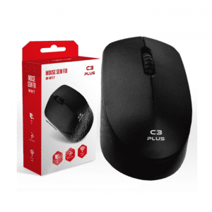 Mouse Sem Fio Preto W17BK - C3TECH