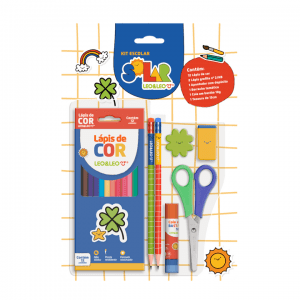 Kit Escolar Com 06 Solar Leoeleo - LEONORA