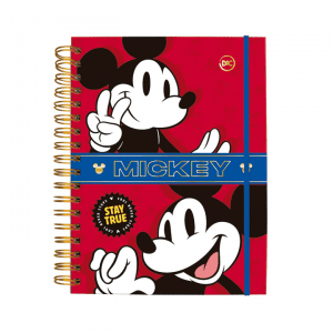 Caderno Espiral Universitário 10x80 Smart Mickey - DAC
