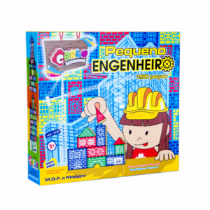 Brinquedo Pequeno Engenheiro 150 Peças - CARLU