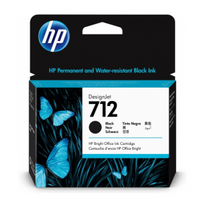 Cartucho Original 3ED70A Preto 38ML (712) - HP