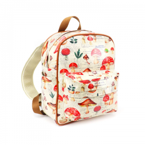 Mochila Média Cogumelos Bege - MIMERIA