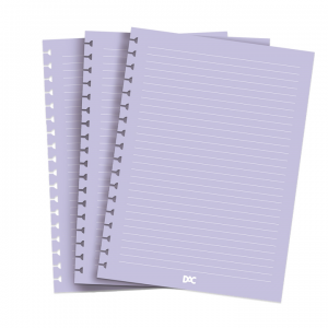 Refil Caderno Colegial Smart 48 Folhas Lilas - DAC