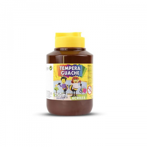 Tinta Guache 250ML Marrom - ACRILEX