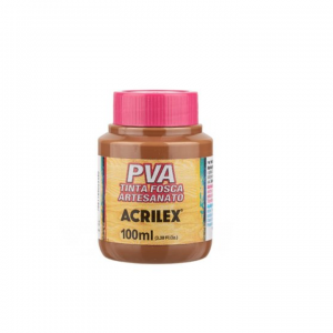 Tinta PVA 100ML Marrom 531 - ACRILEX