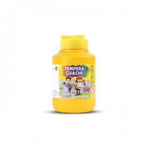 Tinta Guache 250ML Amarelo - ACRILEX