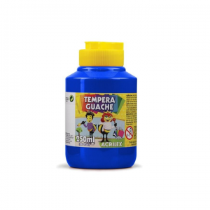 Tinta Guache 250ML Azul Turquesa - ACRILEX