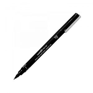 Caneta Nanquim BR200 Brush Preta - UNI PIN