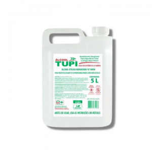Álcool Líquido 70° 5Litros - TUPI