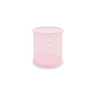 Porta Caneta Aramado Redondo Rosa Claro - BRW