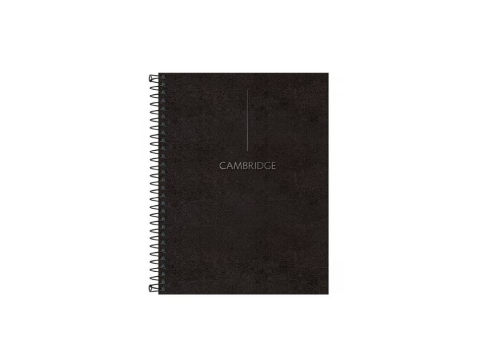 Caderno Espiral Colegial 01x80 Executivo Cambridge - TILIBRA