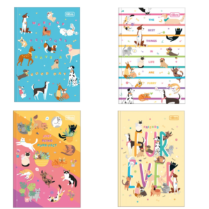 Caderno Brochurao Capa Dura 80 Folhas Hug Me - TILIBRA