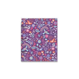 Caderno 3 Argolas Alegria 80 Folhas 4780 - FINA IDEIA