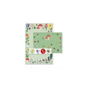 Papel De Carta Com 4 Love Garden Verde - FINA IDEIA