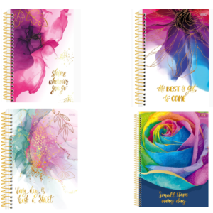 Caderno Espiral 1/4 Capa Dura 80 Folhas Mulher - SÃO DOMINGOS