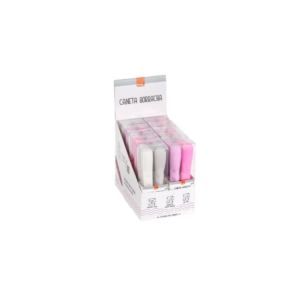 Caneta Borracha Ergonômica Com 02 BO1005 - BRW