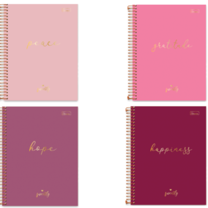 Caderno Espiral Universitário 01x88 Sweetly - CADERSIL