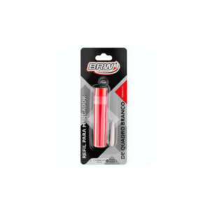 Refil Caneta Quadro Branco Vermelho - BRW