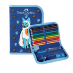 Lápis De Cor Com 18 Estojo Nylon Gato - FABER