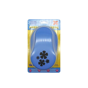 Furador Eva/Papel 76MM Flores - MAKE +