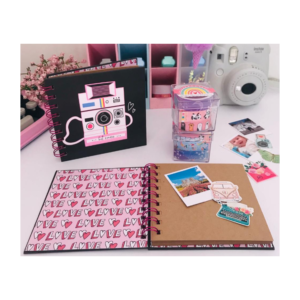 Scrapbook Mini Polaroid 30 Folhas Kraft - BUENDIA