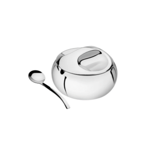 Açucareiro Inox Com Colher - CASAIDEIA