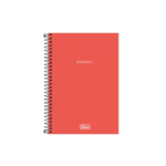 Caderno Espiral 1/4 Sem Pauta 80 Folhas Neon Laranja - TILIBRA