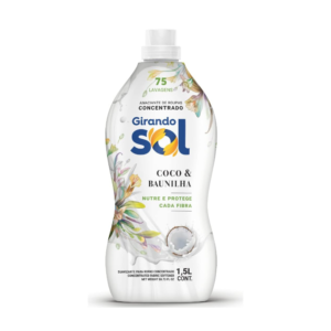 Amaciante Concentrado 1.5L Coco Baunilha - GIRANDO SOL