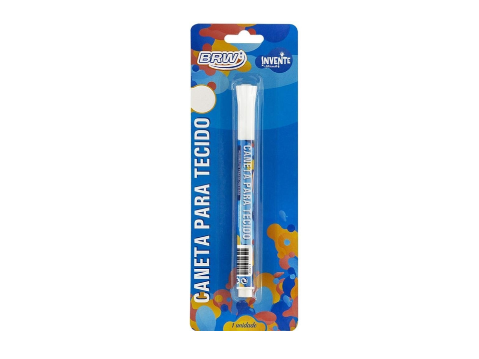 Caneta Tecido Branca CA0021 - BRW