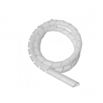 Organizador Cabos Brancos 10mm x 1m - MD9