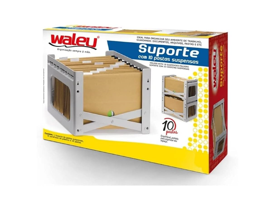 Suporte Para Pasta Suspensa - WALEU