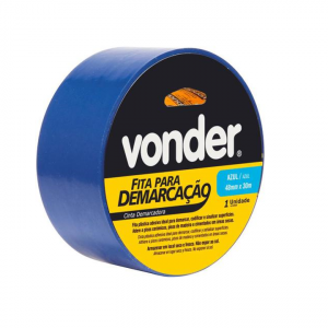 Fita Demarcação de Solo Azul 48X30M - VONDER