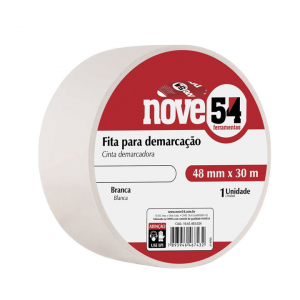 Fita Demarcação Solo 48x30 Metros Branco - VONDER