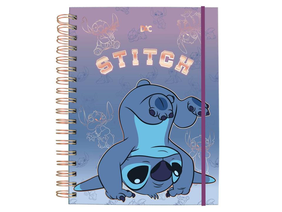 Caderno Espiral Universitário Capa Dura 1x80 Folhas Smart Stitch - DAC