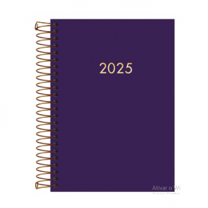 Agenda Anual Espiral Napoli Cores M5 2025 - TILIBRA
