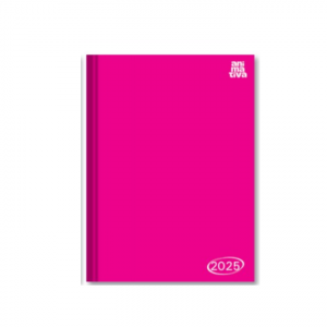 Agenda Anual Costurada Kbom Pink 10105 - ANIMATIVA