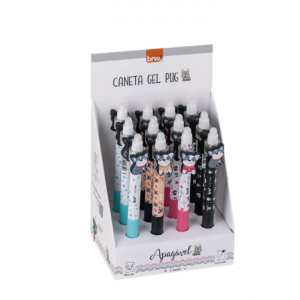 Caneta Gel Apagável 0.7 Pug CA0219 - BRW