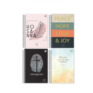 Planner Espiral Anual Cristo 100% 10126 - ANIMATIVA