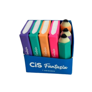 Borracha Fantasia c/7 Livros + Lápis - CIS