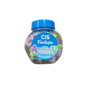 Borracha Mini Alfabeto c/26 - CIS