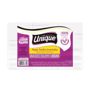 Papel Toalha 19X20cm Com 1000 100% Celulose - MILI