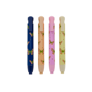 Caneta Borracha Borboletas - MOLIN
